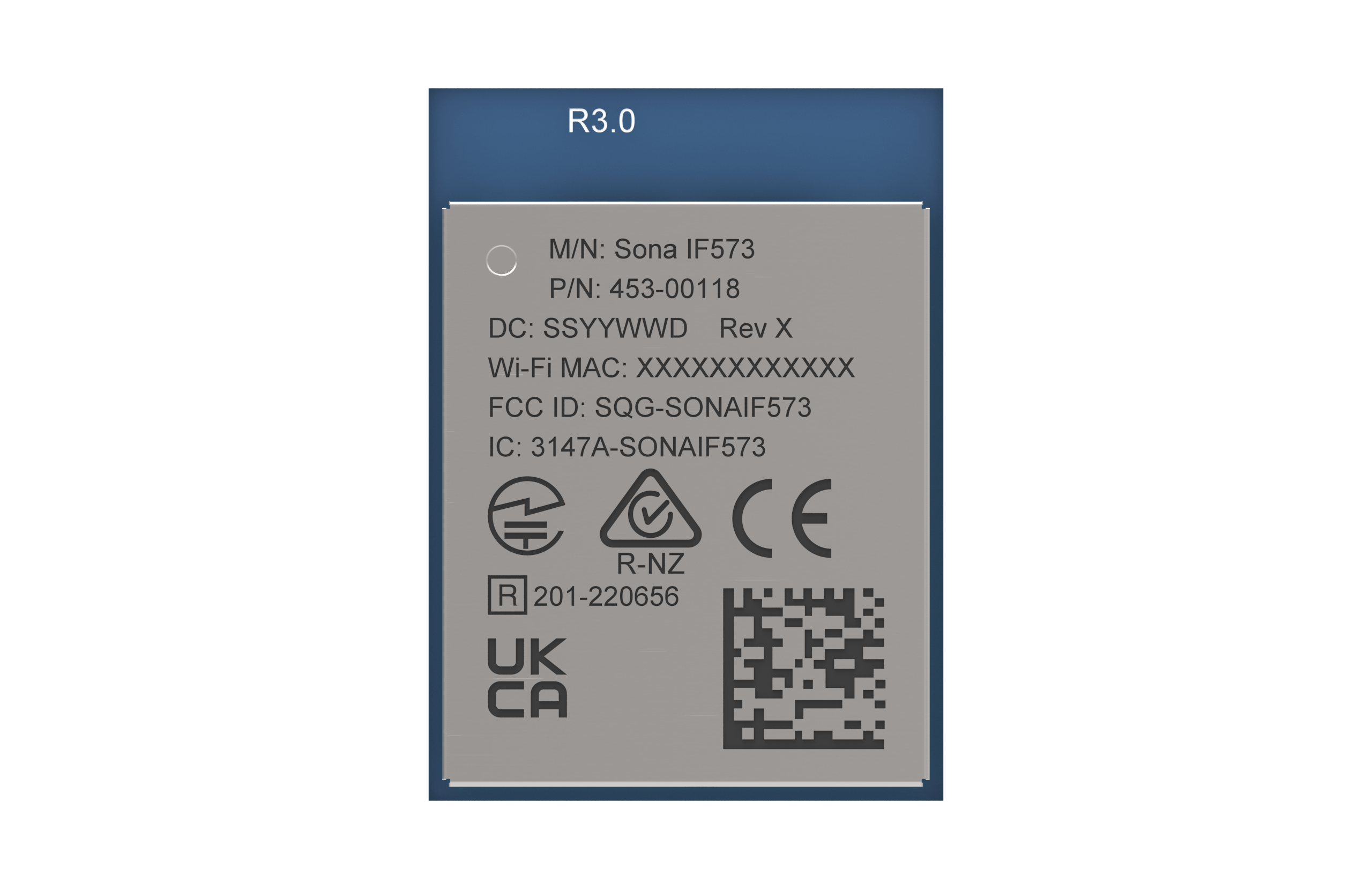 Sona™ IF573 - WiFi 6E + Bluetooth 5.4 Module - Infineon CYW55573 | Ezurio